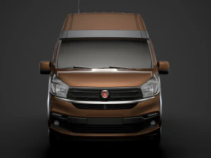 fiat talento van l2h2 2020 3D Model