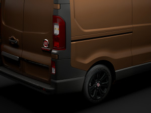 fiat talento van l2h2 2020 3D Model