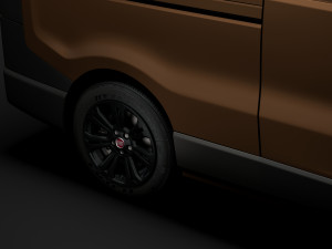 fiat talento van l2h2 2020 3D Model