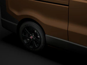 fiat talento van l2h2 2020 3D Model