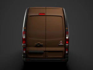 fiat talento van l2h2 2020 3D Model