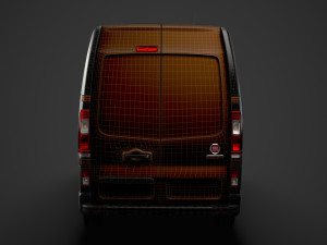 fiat talento van l2h2 2020 3D Model