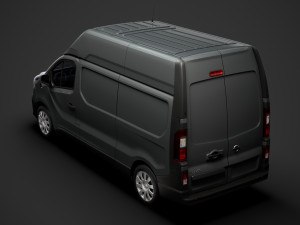 nissan nv300 van l2h2 2020 3Dモデル