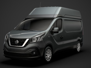 nissan nv300 van l2h2 2020 3Dモデル