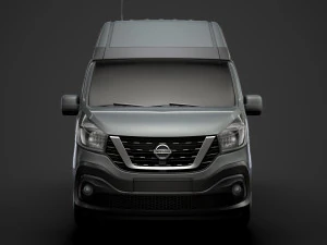 nissan nv300 van l2h2 2020 3D Model
