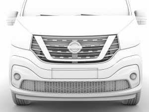 nissan nv300 van l2h2 2020 3Dモデル