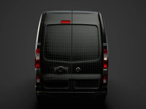 nissan nv300 van l2h2 2020 3D Model