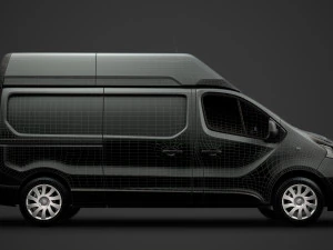 nissan nv300 van l2h2 2020 3D Model