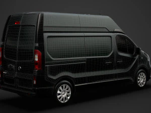 nissan nv300 van l2h2 2020 3D Model