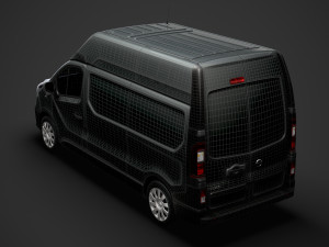 nissan nv300 van l2h2 2020 3Dモデル