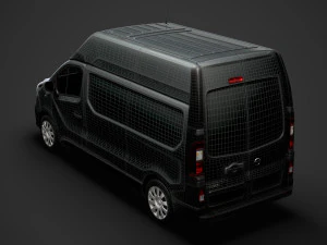 nissan nv300 van l2h2 2020 3D Model