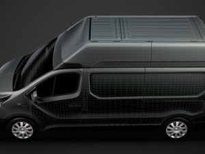 nissan nv300 van l2h2 2020 3Dモデル