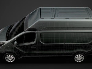 nissan nv300 van l2h2 2020 3D Model