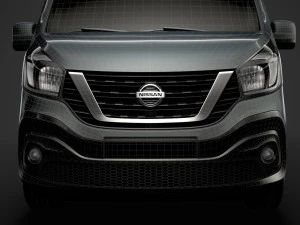 nissan nv300 van l2h2 2020 3D Model