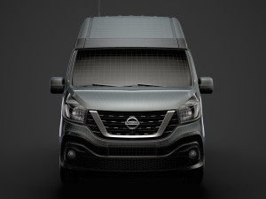 nissan nv300 van l2h2 2020 3Dモデル