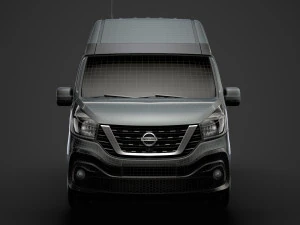 nissan nv300 van l2h2 2020 3D Model