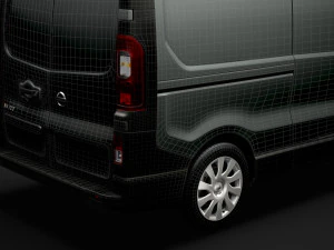 nissan nv300 van l2h2 2020 3D Model