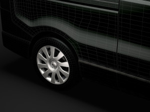 nissan nv300 van l2h2 2020 3Dモデル