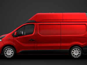 opel vivaro van l2h2 2018 Model 3D