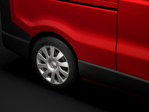 opel vivaro van l2h2 2018 Model 3D