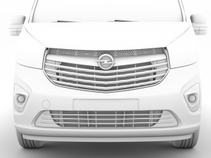 opel vivaro van l2h2 2018 Model 3D
