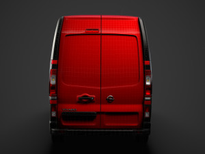 opel vivaro van l2h2 2018 Model 3D
