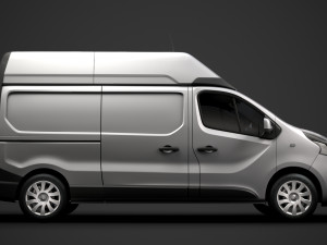 renault trafic van l2h2 2018 Modèle 3D