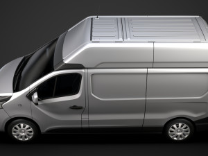 renault trafic van l2h2 2018 Modèle 3D