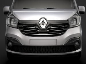 renault trafic van l2h2 2018 Modèle 3D