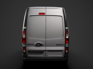renault trafic van l2h2 2018 Modèle 3D