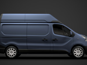 renault trafic van l2h2 2020 3Dモデル