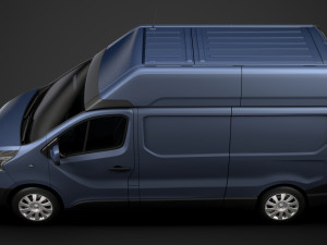 renault trafic van l2h2 2020 3Dモデル