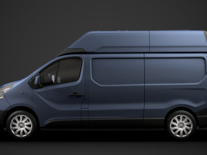 renault trafic van l2h2 2020 3Dモデル