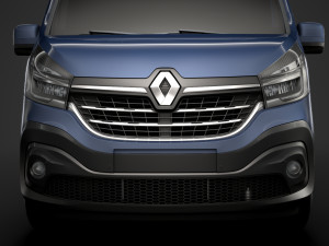 renault trafic van l2h2 2020 3Dモデル