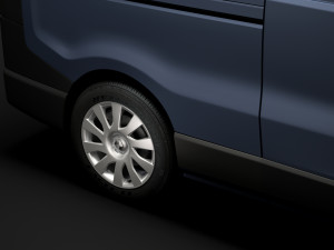 renault trafic van l2h2 2020 3Dモデル