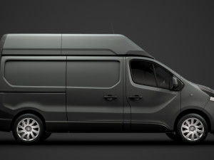 vauxhall vivaro van l2h2 2018 Model 3D