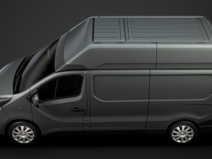 vauxhall vivaro van l2h2 2018 Model 3D