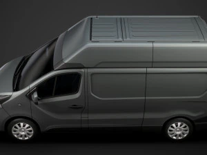 vauxhall vivaro van l2h2 2018 Modèle 3D