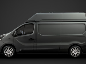 vauxhall vivaro van l2h2 2018 Model 3D