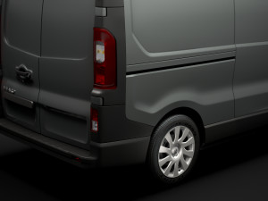 vauxhall vivaro van l2h2 2018 Model 3D