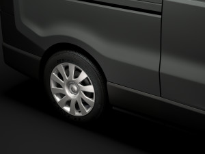 vauxhall vivaro van l2h2 2018 Model 3D