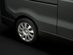 vauxhall vivaro van l2h2 2018 Modèle 3D