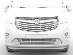vauxhall vivaro van l2h2 2018 Model 3D