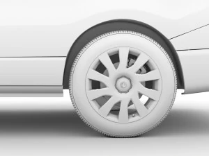 vauxhall vivaro van l2h2 2018 Modèle 3D