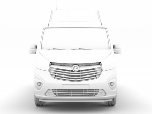 vauxhall vivaro van l2h2 2018 Model 3D