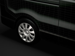 vauxhall vivaro van l2h2 2018 Model 3D