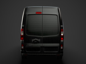 vauxhall vivaro van l2h2 2018 Model 3D