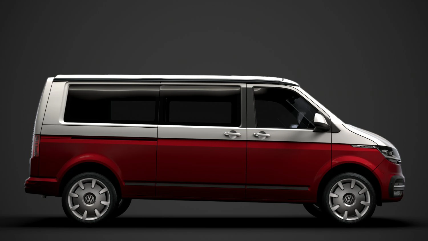vw california lwb t61 2020 3D Model .c4d .max .obj .3ds .fbx .stl .blend 