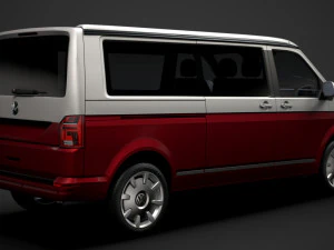 vw california lwb t61 2020 3D Model