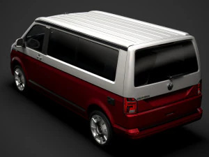 vw california lwb t61 2020 3D Model